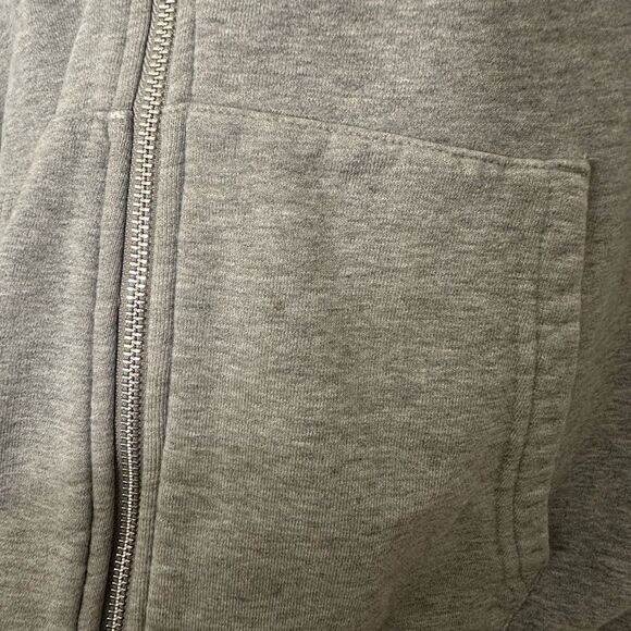 Nike Gray Zip-Up Hoodie - Picture 4 of 10